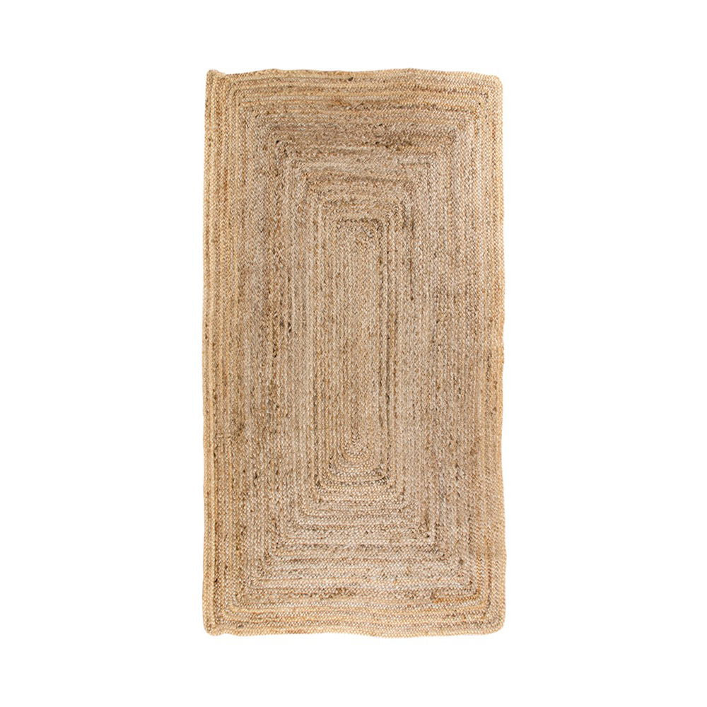 Bombay Rug - Rug, braided jute, nature 65x135 cm