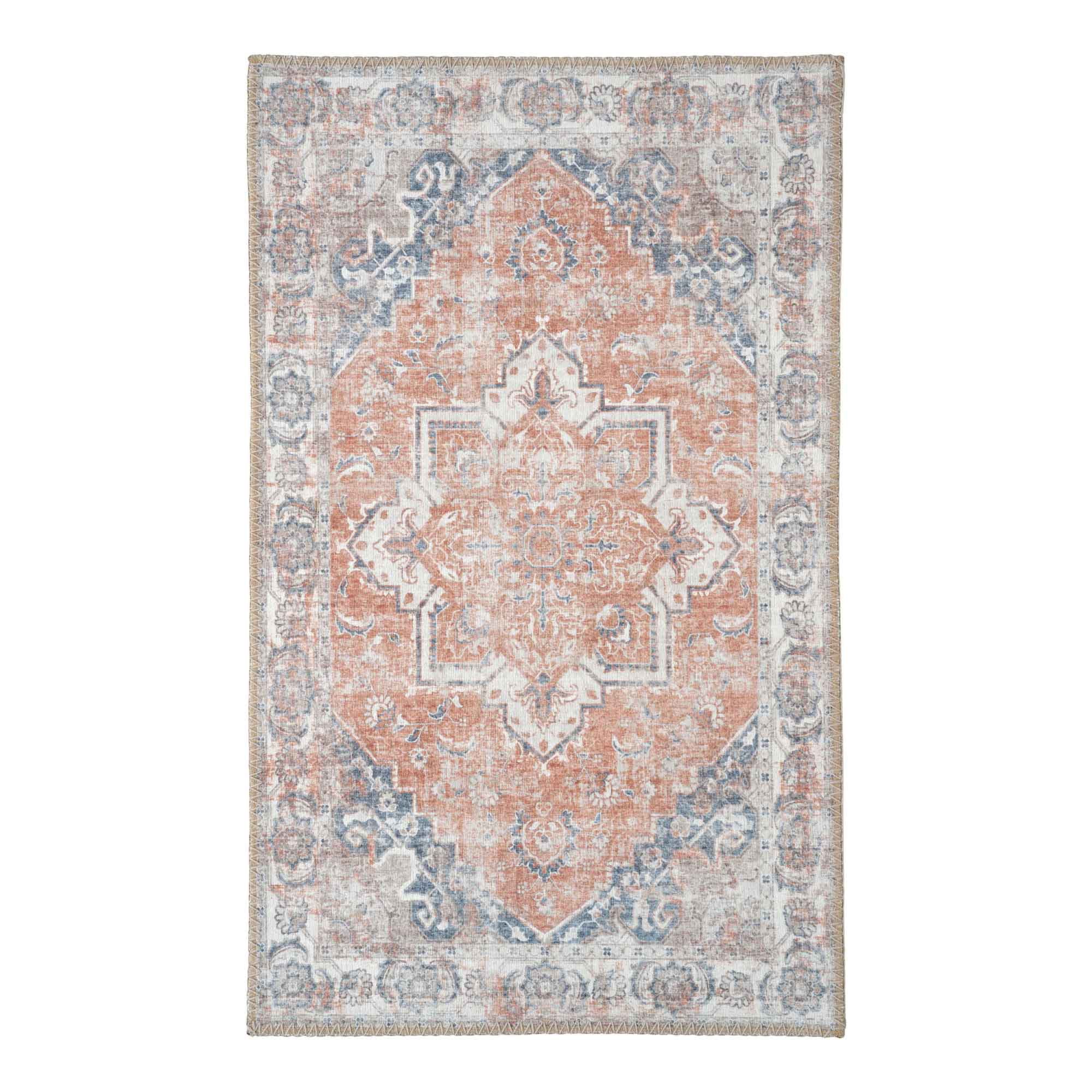 Havana Doormat - Doormat, orange/blue 50x80 cm