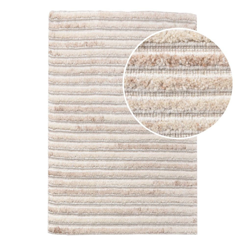 Mango Doormat - Doormat, hand tufted, ivory 60x90 cm