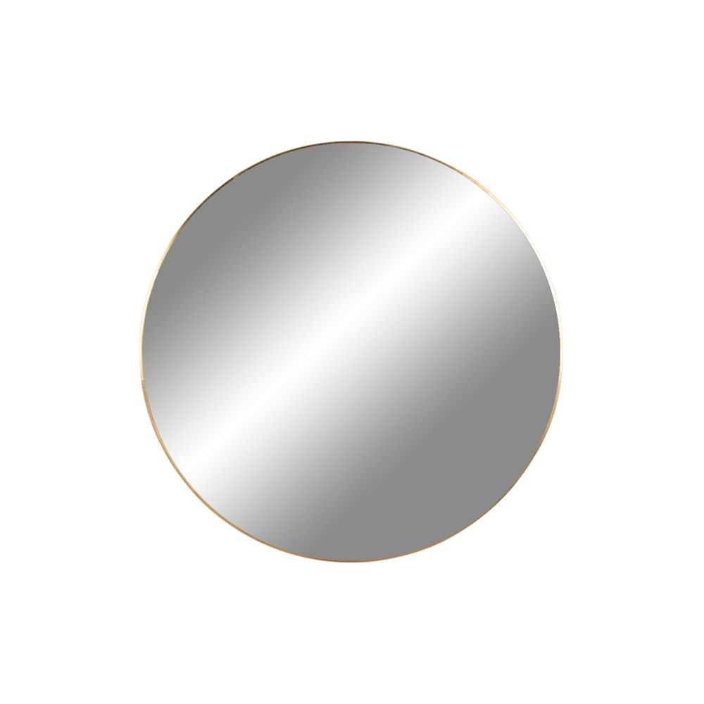 Jersey Mirror - Mirror, steel, brass look, ø40 cm