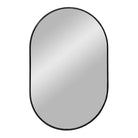 Madrid Mirror - Mirror, aluminium, black, 50x80 cm 