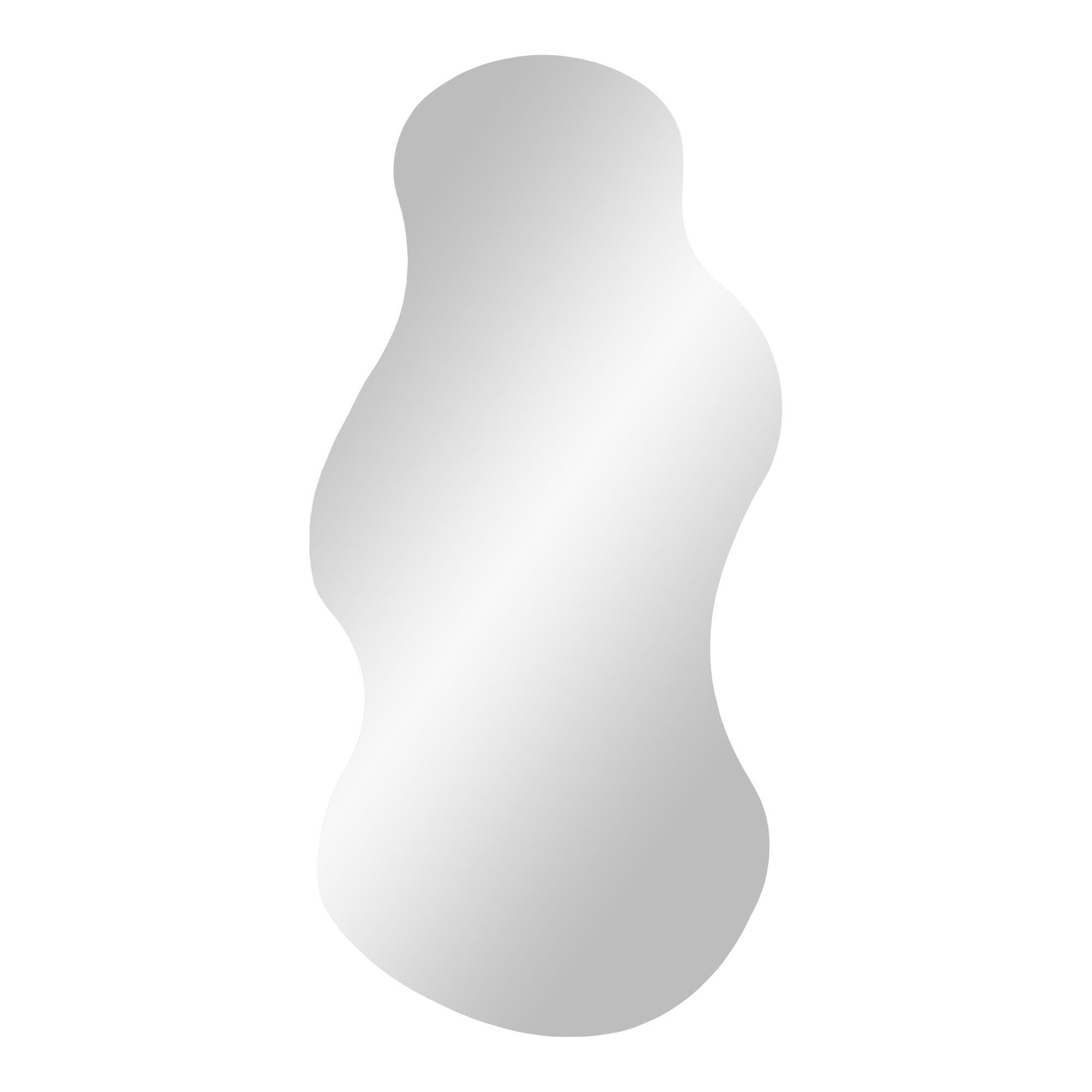Palermo Mirror - Mirror, organic shape 40x80 cm 