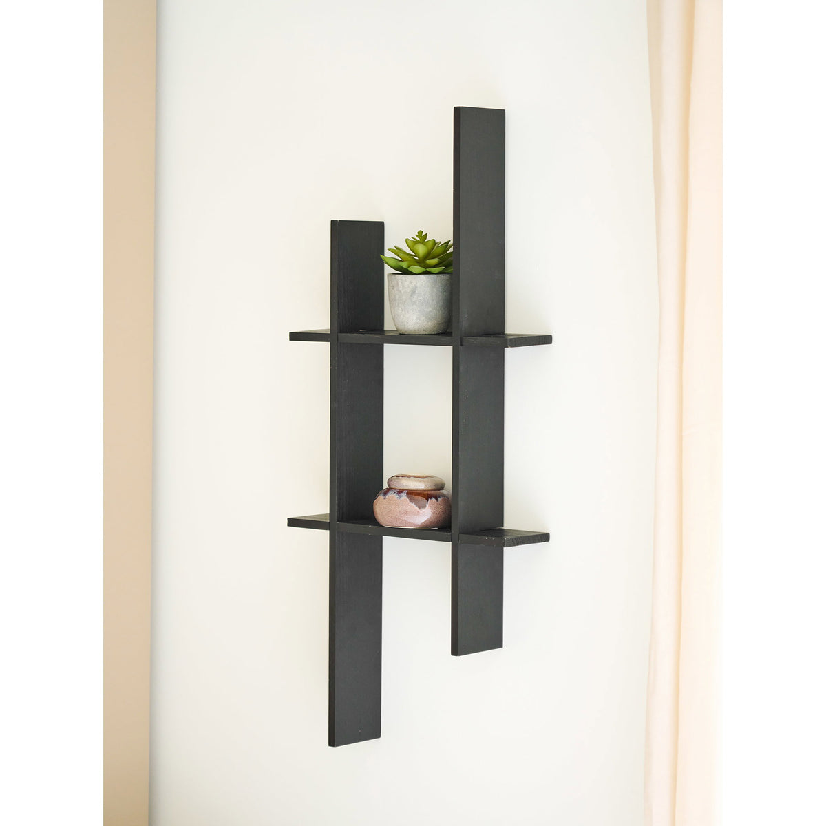 Mostar Wall Shelf - Black