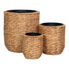 Hanoi Flowerpot - Flowerpot, water hyacinth, nature set of 3