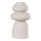 Vase - Vase, ceramic, beige, ø14,5x26,5 cm