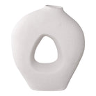 Vase - Vase, ceramic, white 24x10,5x27,8 cm