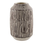 Vase - Brown / White