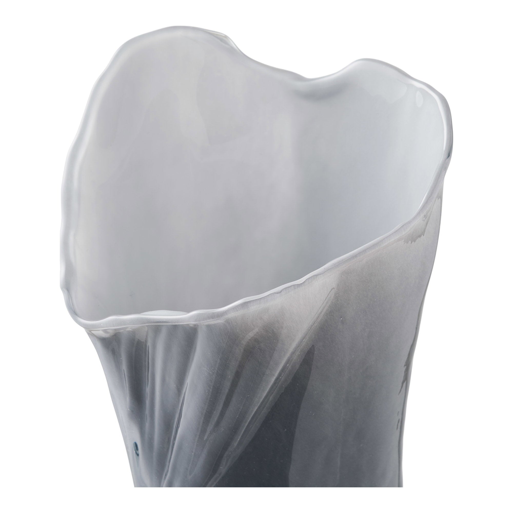 Vase - Grey / White