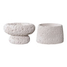 Candle Holder - Candle holder, cement, grey, set of 2