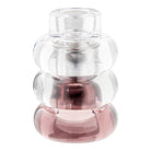 Candle Holders - Clear, Smoked, Maroon Red
