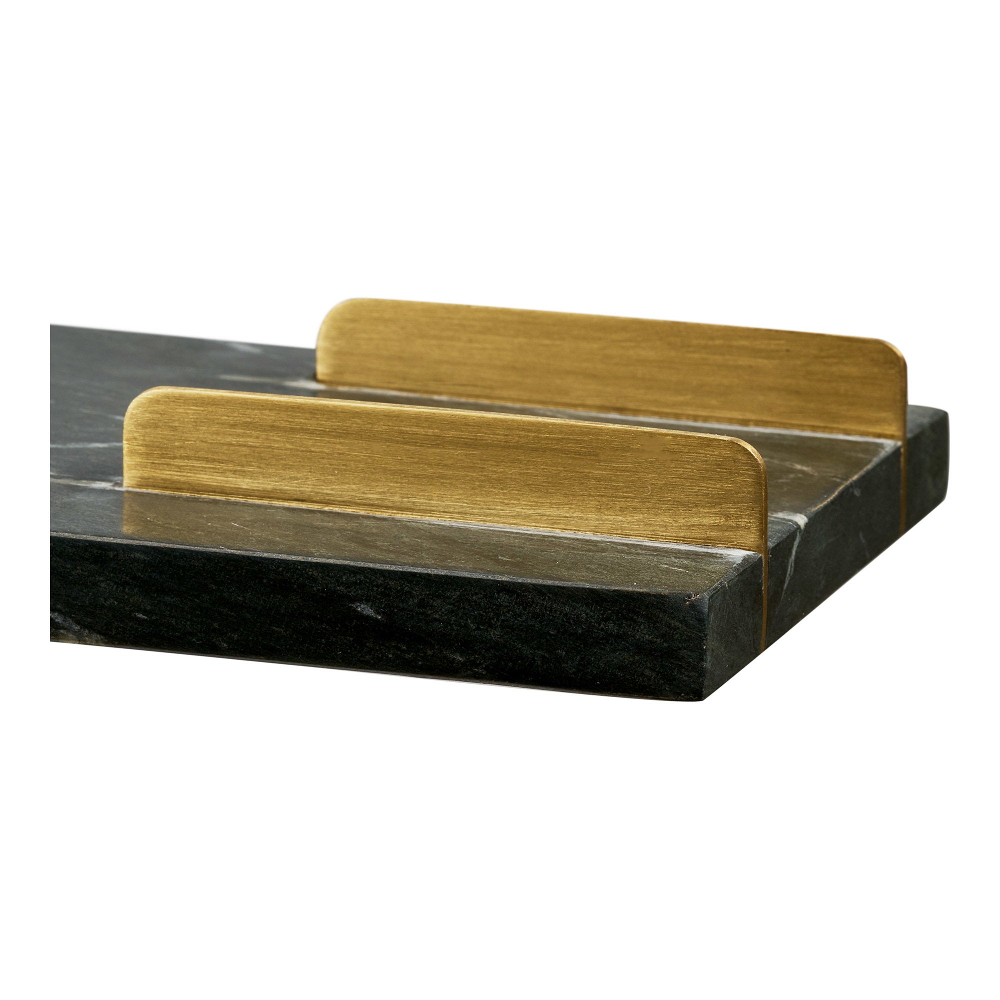 Diu Tray - Black / Brass
