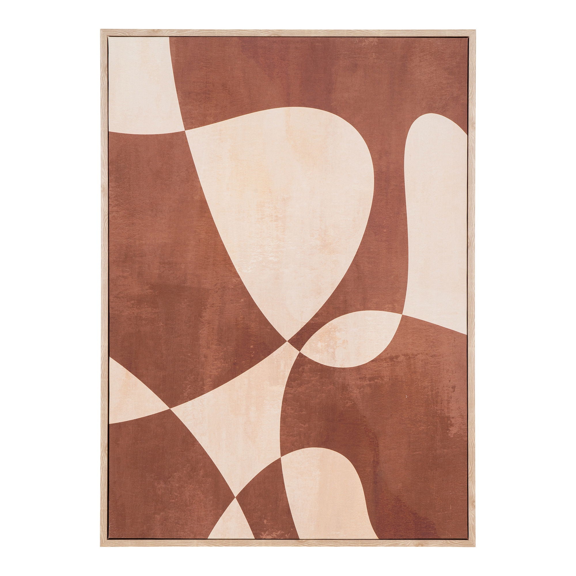 Cape Town Canvas Print - Canvas print, canvas, brown/beige, No.1 50x70 cm
