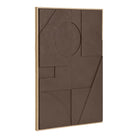 Isabella Relief Wall Decoration - Brown