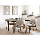 Diva Relief Wall Decoration - Brown / Beige
