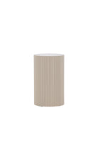 Lenox Side Table – Beige