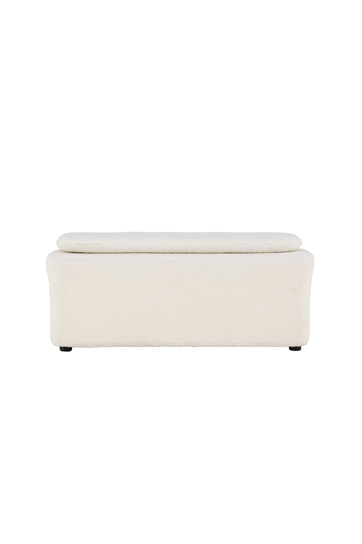 Laurel Ottoman – White