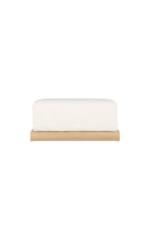 Ivy Ottoman – White