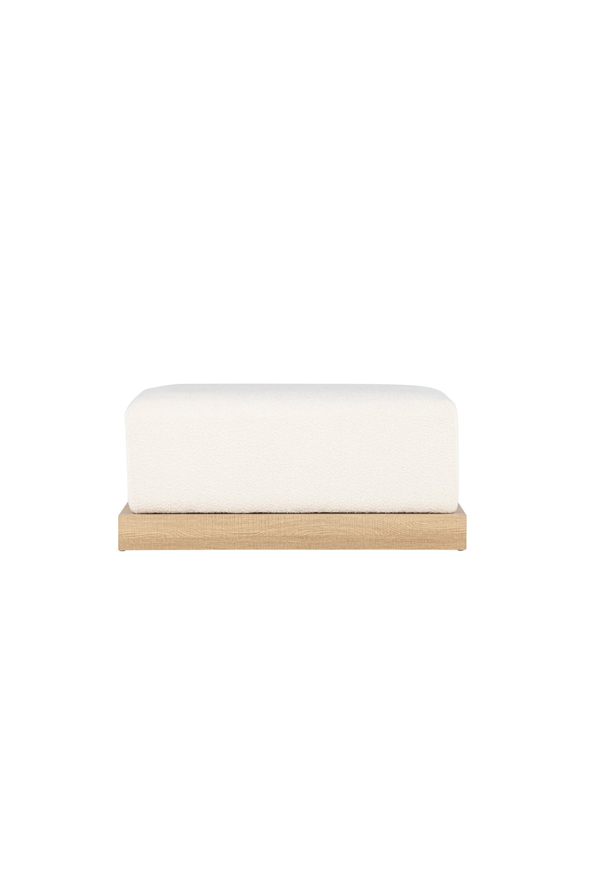 Ivy Ottoman – White