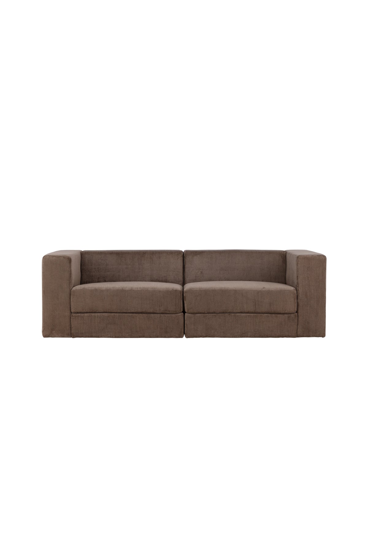 Lumi 3-Seat Sofa – Brown