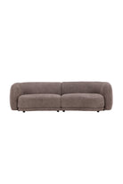 Cielo 3-Seat Sofa – Brown