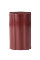 Lenox Side Table – Burgundy