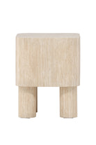 Klirou Side Table – Beige