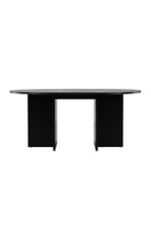 Strada Rectangular Dining Table – Black