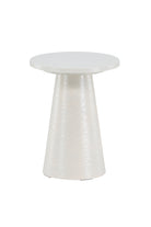 Lanzo Side Table – White