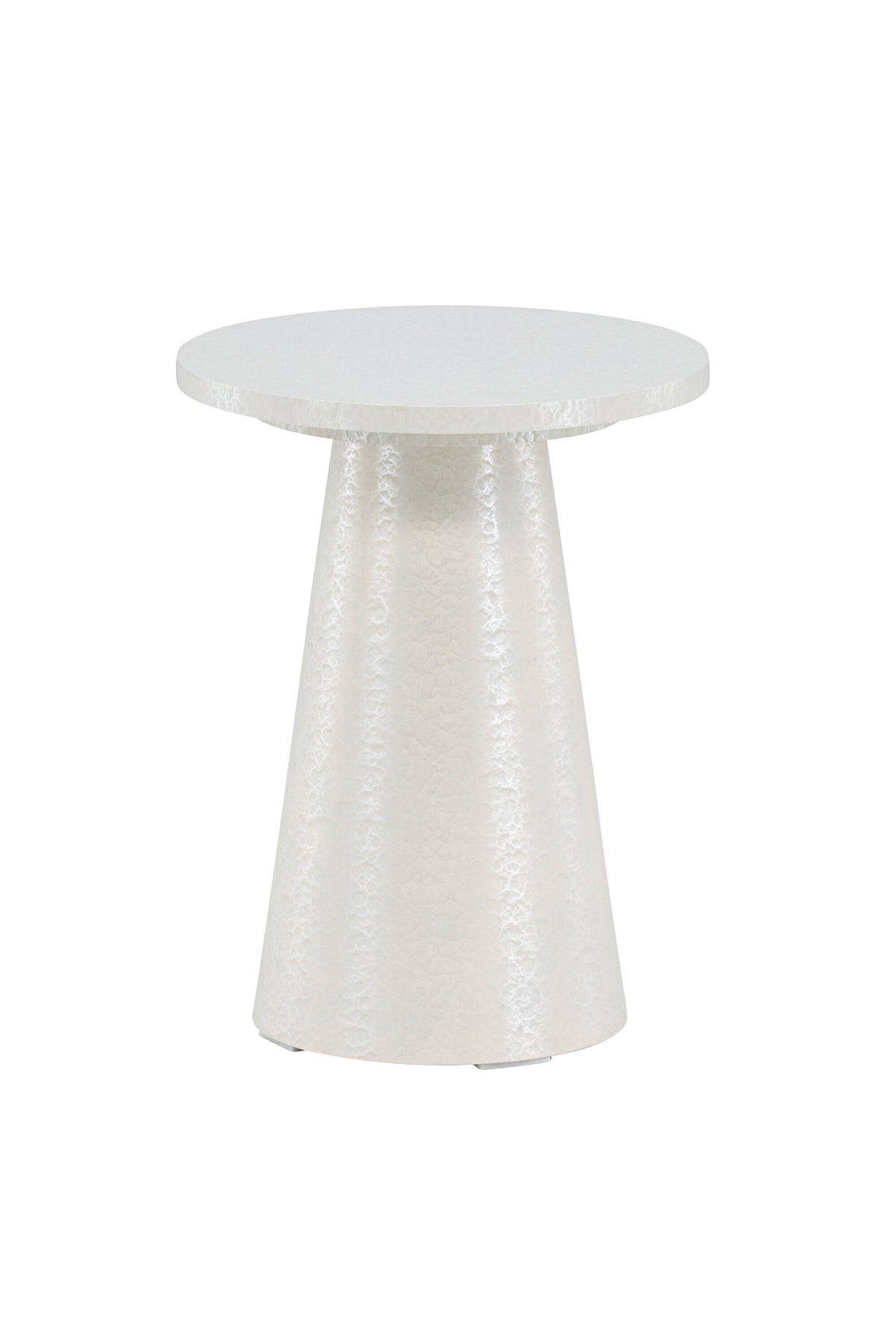 Lanzo Side Table – White