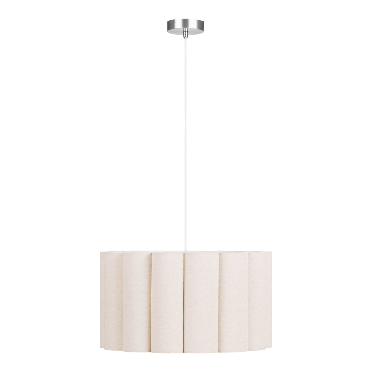 Watton Pendant - Beige / Grey