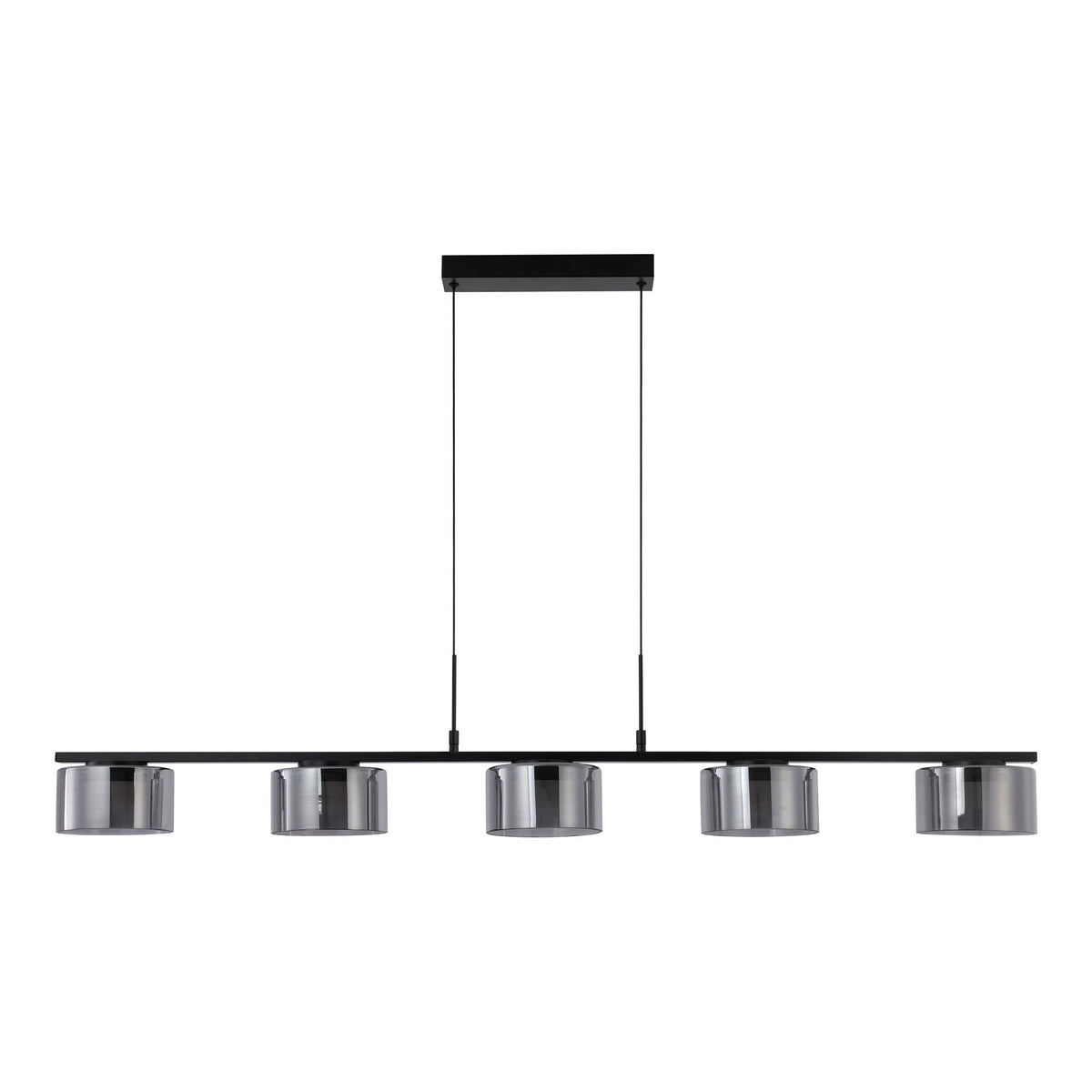 Cholet Pendant - Black / Clear