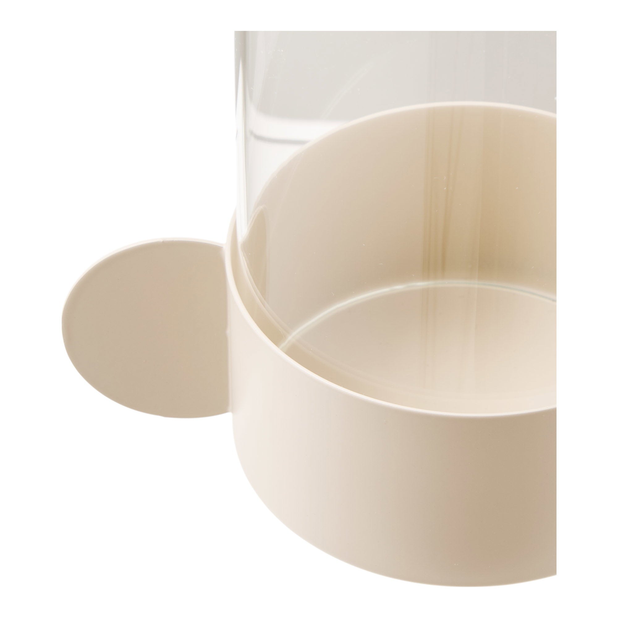 Hurricane candle holder - Beige