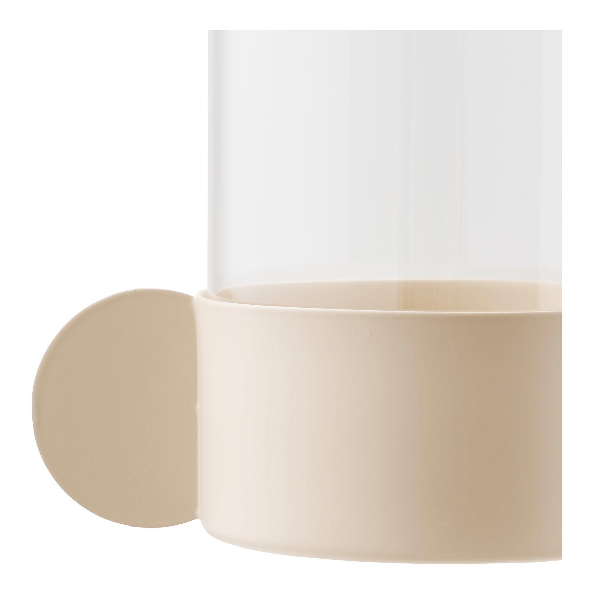 Hurricane candle holder - Beige