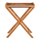 Ronda Tray Table - Tray Table, teak, nature, 60x40x70 cm