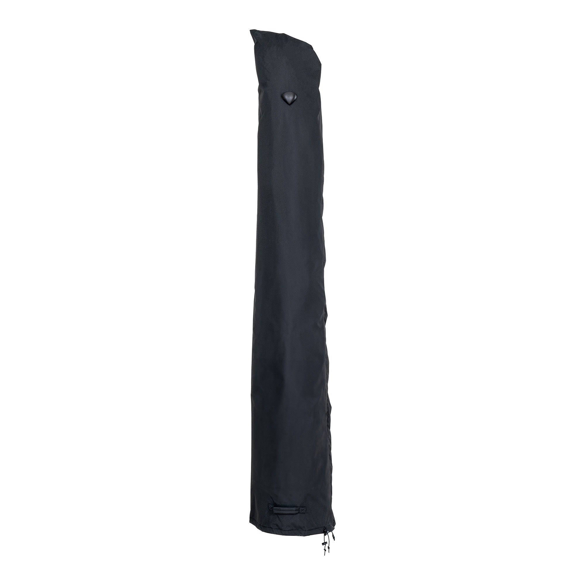 Luxury Cover  - Luxury cover for market parasol, 210g/m2 600D polyester PU coated, water repellant, black