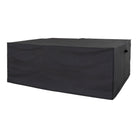 Luxury Cover  - Luxury cover for table with 6 chairs, 210g/m2 600D polyester PU coated, water repellant, black