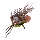 King Protea Bouquet - Artificial flowers, rose mix H:74 cm