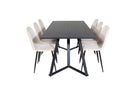 Marina Dining Table with Polar Chairs