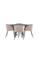 Copenhagen Dining Table with Berit Chairs