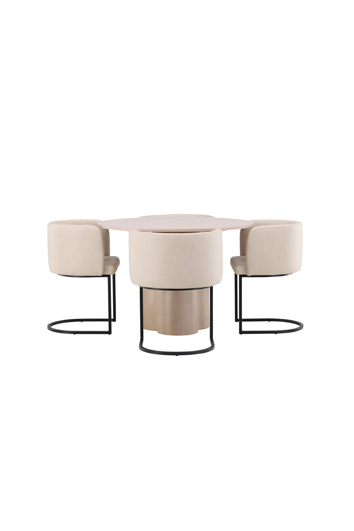 Olivia Dining Table with Simrishamn Chairs