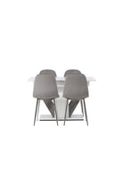 Disa Dining Table with Eva Chairs