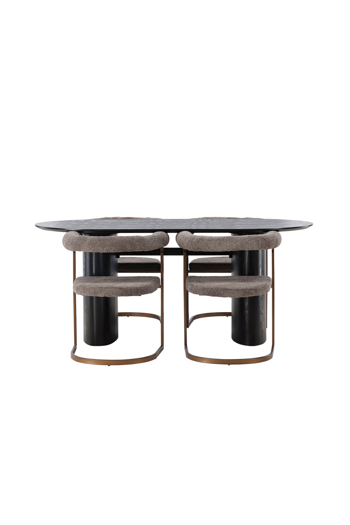 Isolde Dining Table with Morning Chairs