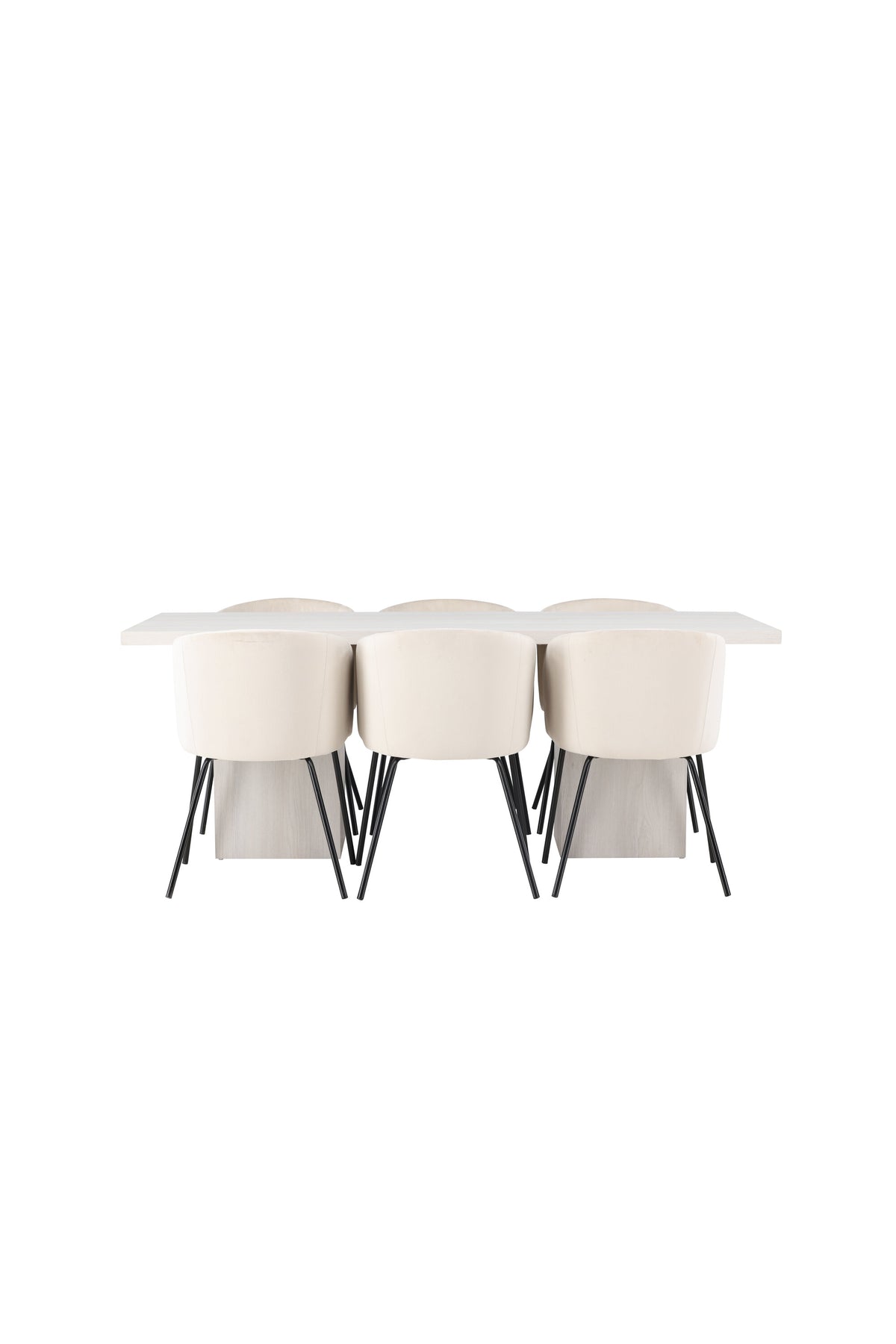 Olga Dining Table with Berit Chairs