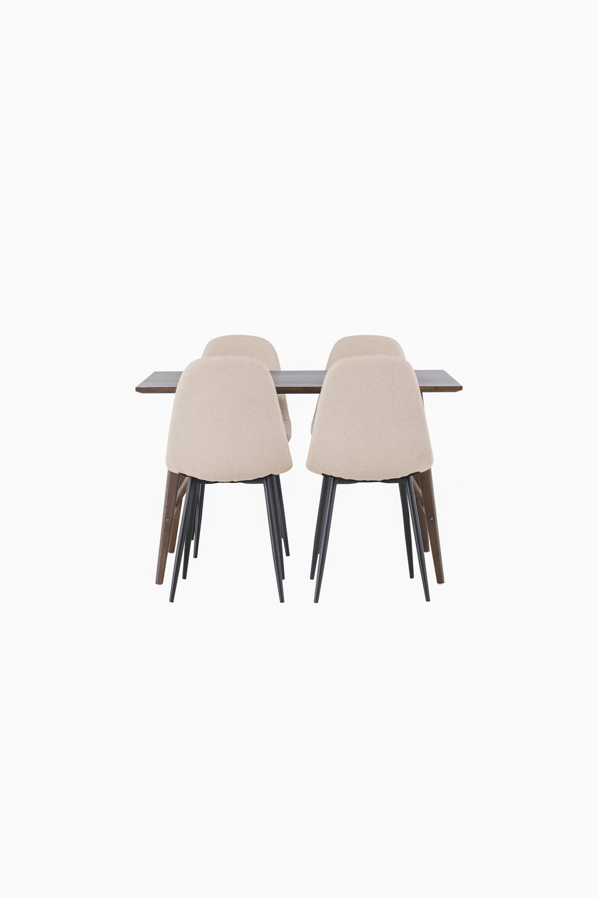 Kaseidon Dining Table with Polar Chairs