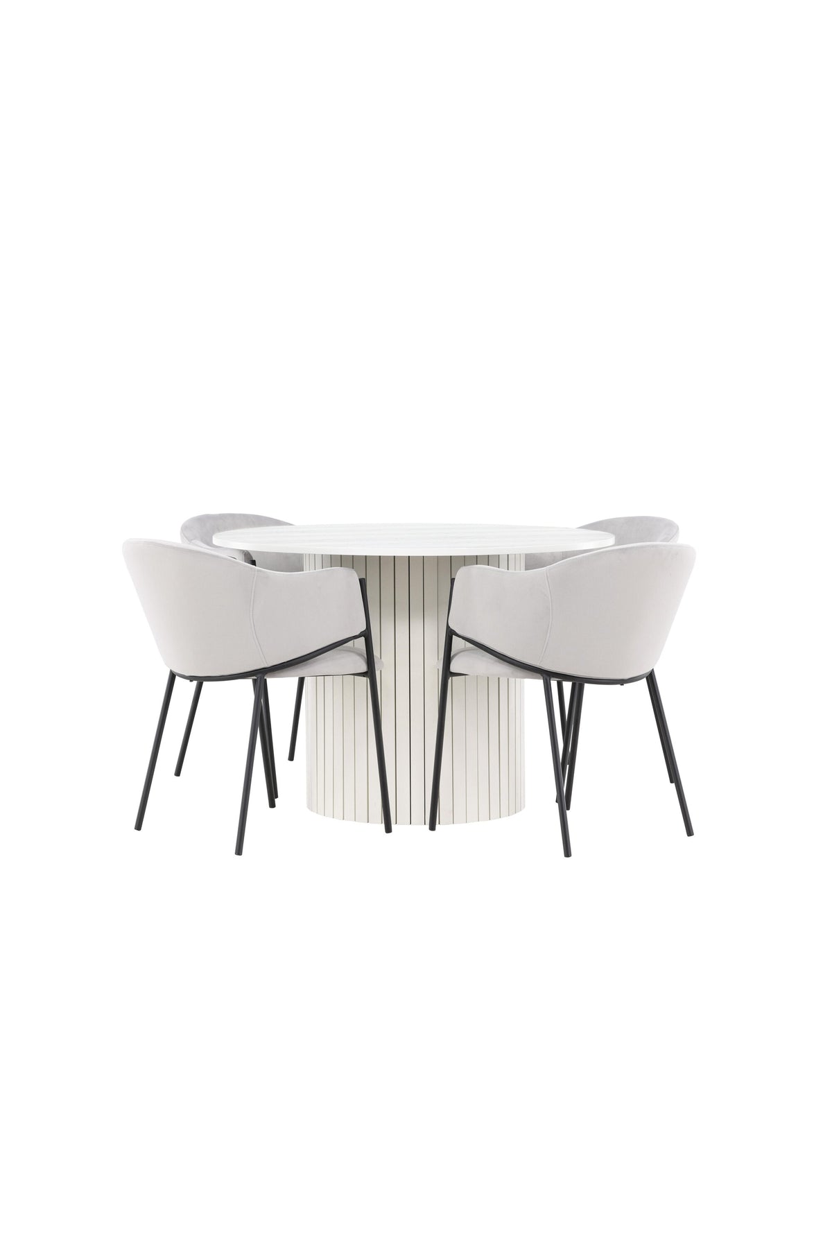 Härön Dining Table with Evelina Chairs