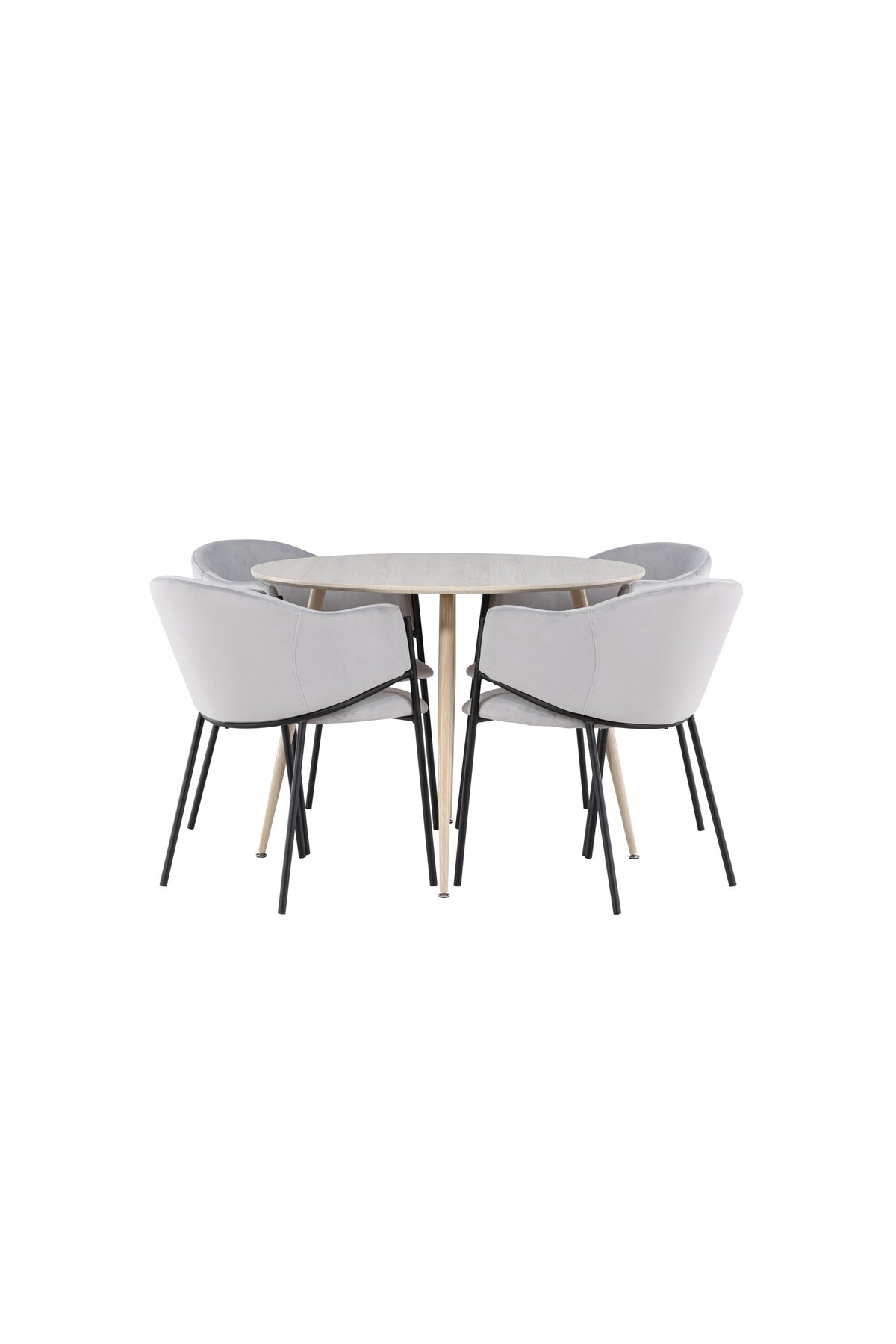 Plaza Dining Table with Evelina Chairs