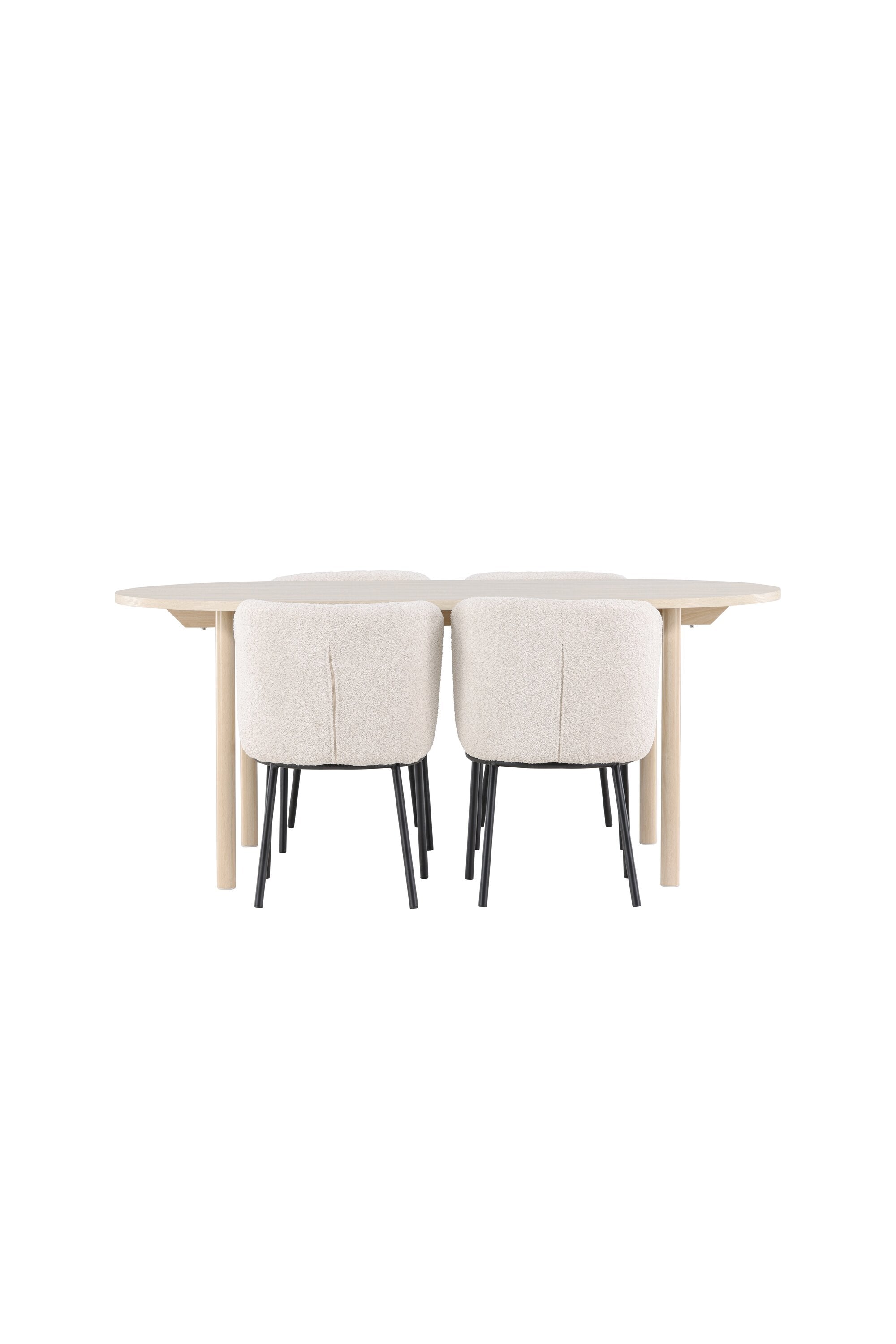 Andy Dining Table with Agnes Chairs