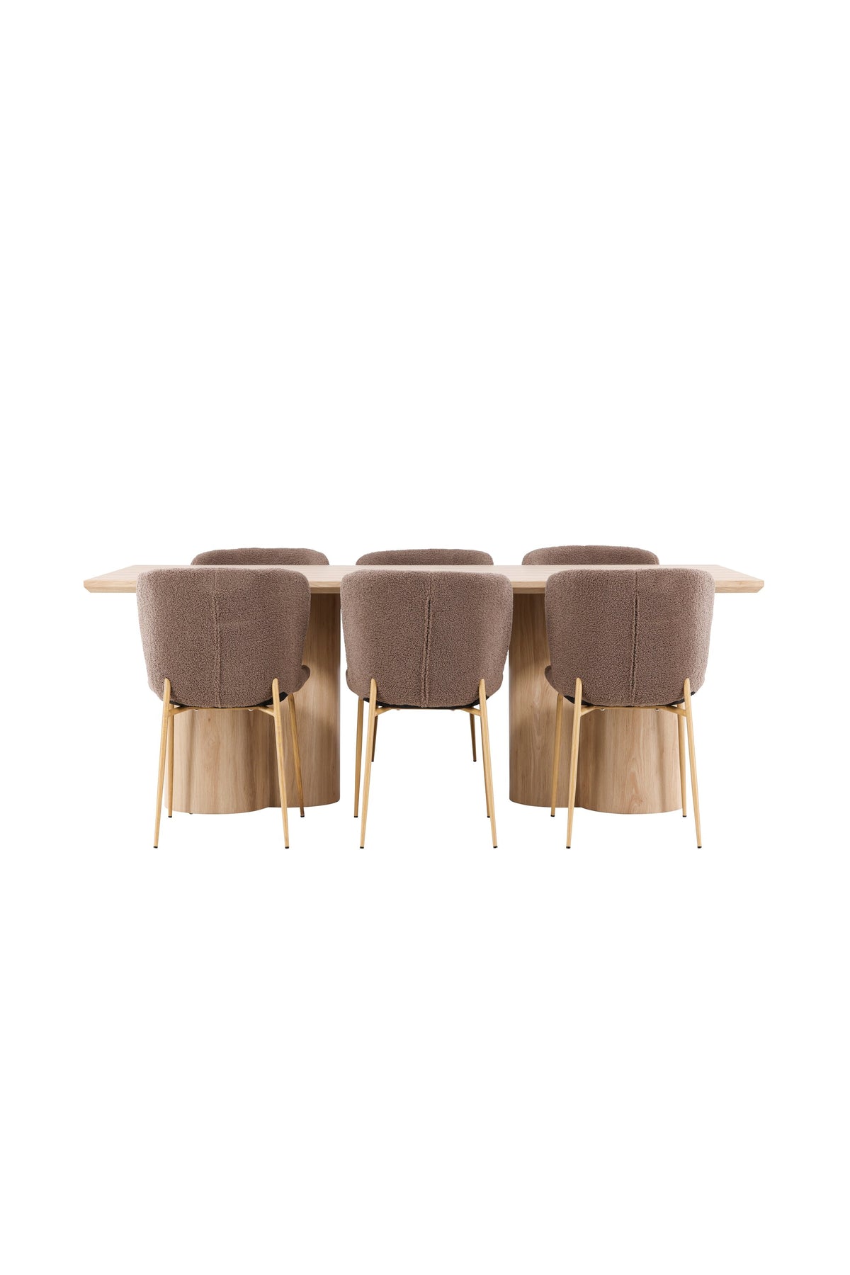 Olivia Dining Table with Modesto Chairs