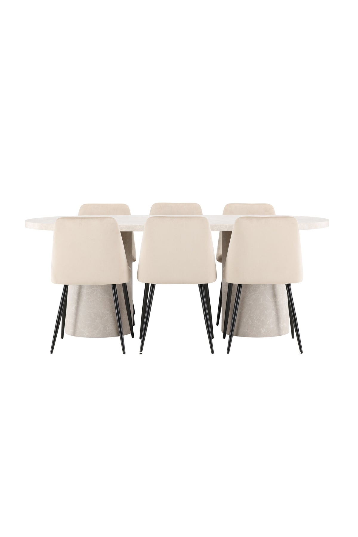 Narvik Dining Table with Night Chairs