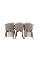 Narvik Dining Table with Astoria Chairs